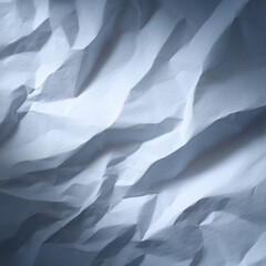 Obraz premium crumpled paper texture realistic folds natural shadow overlay