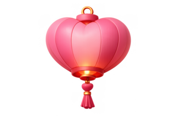 Heart lantern glow for romantic celebrations and elegant decorative design