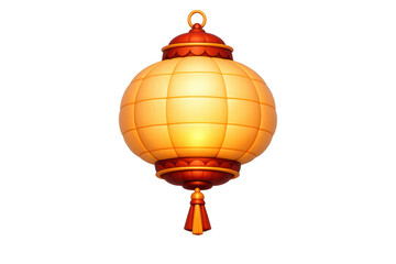 Fototapeta premium Glowing lantern in venice style for elegant decorative design