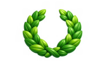 Laurel victory icon - symbol of achievement and honor for design use