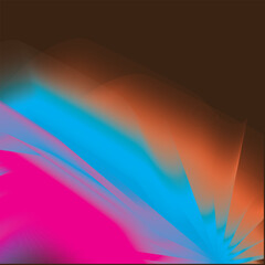 Fototapeta premium Abstract colorful wave background with smooth flowing lines and vibrant vector design