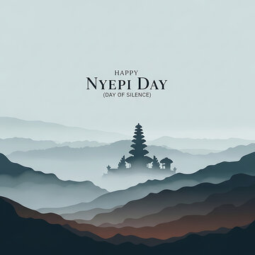 Happy Nyepi Day (Day of Silence) - A Peaceful Celebration of Reflection and Serenity in Bali