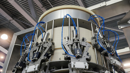 Large industrial mixer for food production