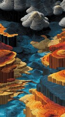 Artificial neural layers create innovative outputs, showcasing the potential of advanced algorithms in artistic expression.