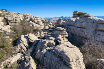View towards Torcal de Antequera