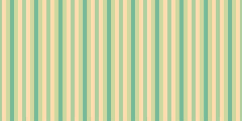 Obraz premium Elegant pastel green and beige vertical stripes pattern. Perfect for backgrounds, website design, packaging, or textile projects. A calming and sophisticated design conveying serenity and order.