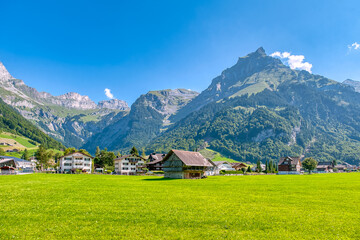 Engelberg is a Swiss municipality in the canton of Obwalden. The municipality forms an enclave between the cantons of Nidwalden, Uri, and Bern.
