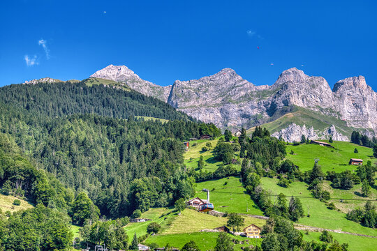 Engelberg is a Swiss municipality in the canton of Obwalden. The municipality forms an enclave between the cantons of Nidwalden, Uri, and Bern.