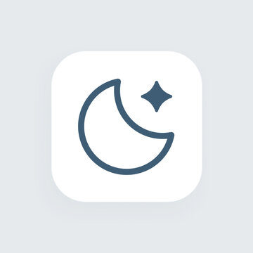 Bedtime icon for AI-powered sleep tracking