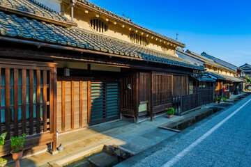 奈良　明日香村　岡の町並み