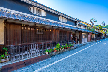 奈良　明日香村　岡の町並み