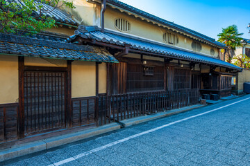 奈良　明日香村　岡の町並み