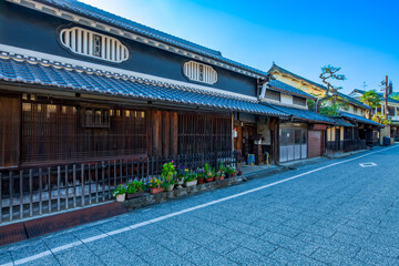奈良　明日香村　岡の町並み