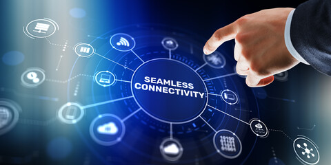 A global network of digital connections enabling effortless communication and data exchange worldwide