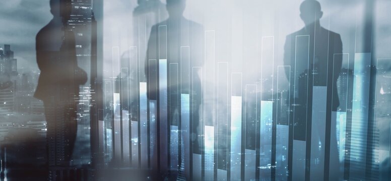 Stock Business finance investment financial graph chart - Powered by Adobe