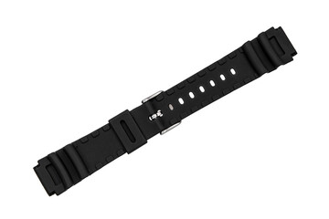 Silicone Diver Watch Band With Buckle