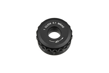 Black Tactical Rifle Scope Adjustment Turret © solidmaks