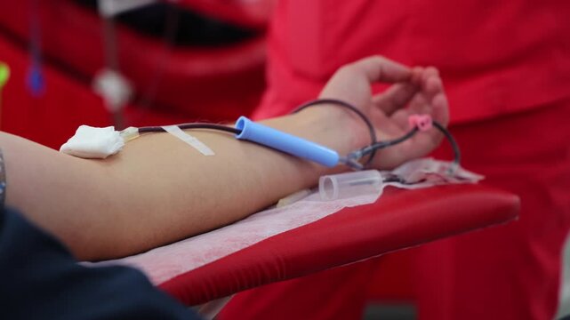 Donating blood is a good thing and made to others that he is waiting for hope.