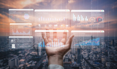 Financial dashboard improves data analytics reporting, performance tracking, and strategic decision making Parse