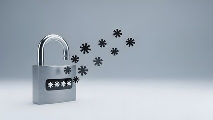 Secure password protection with encrypted data escaping