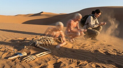 World Anthropology Day Abstract Illustration of Human Culture