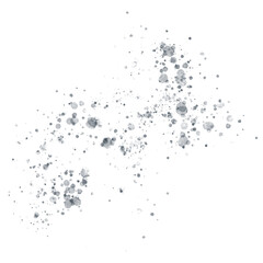 Obraz premium black paint splash isolated on white