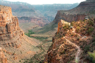bright angel trail at Grand Canyon National Park © Stanley