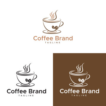 Coffee Cup Logo" Images  Browse 1,197 Stock Photos, Vectors, and Video |  Adobe Stock