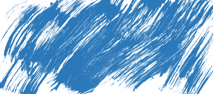 Dynamic diagonal blue brush stroke banner background. Hand drawn vector grainy brush stroke texture. Distress damaged edge vintage template with squiggle or expressive abstract bold smears. - Powered by Adobe