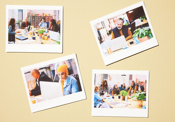 Mockup of Instant Photo 