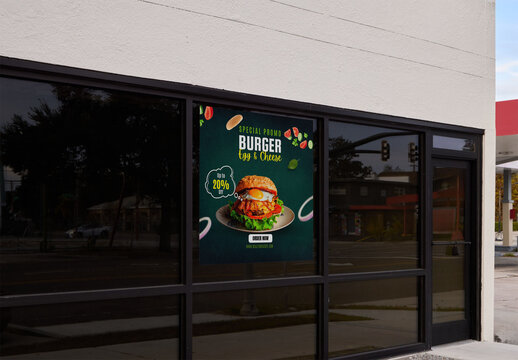 Urban Mockup in restaurant at St. Petersburg Florida