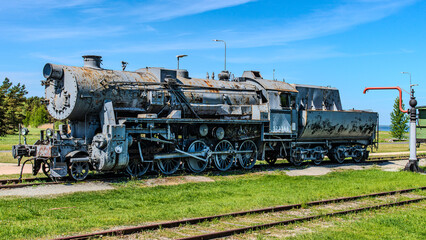 Obraz premium Railway and Communications Museum, Haapsalu Estonia