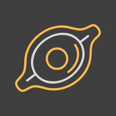 Traditional Georgian Khachapuri Bread Icon