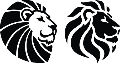 lion head vector © Kamrul