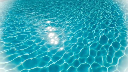 Obraz premium Clear blue water reflecting sunlight