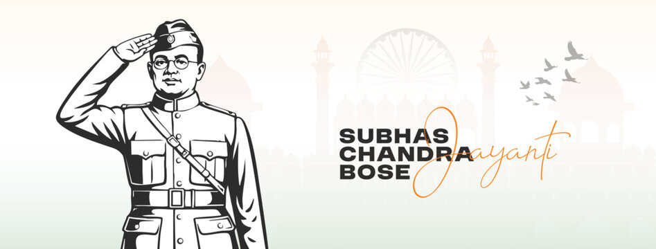 Netaji Subhash Chandra Bose Jayanti Social Media Post