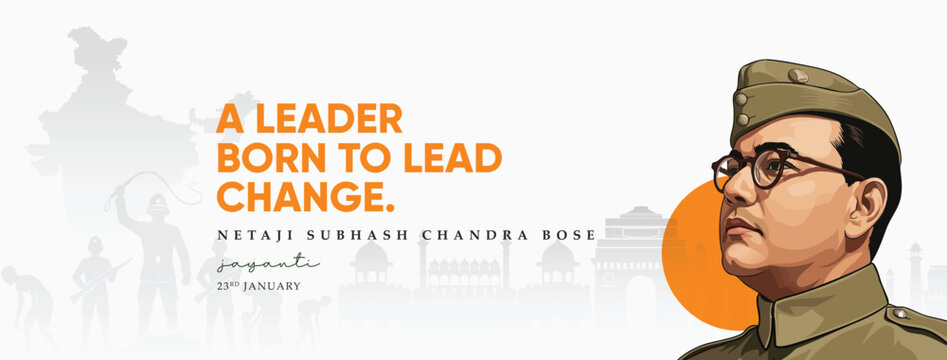 Netaji Subhash Chandra Bose Jayanti Social Media Post
