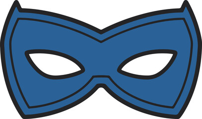 Superhero mask icon
