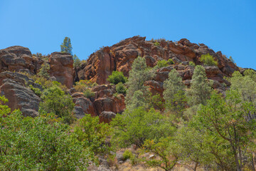Pinnacles National Park is a national park located east of Salinas Valley in San Benito County, Central California CA, USA. 