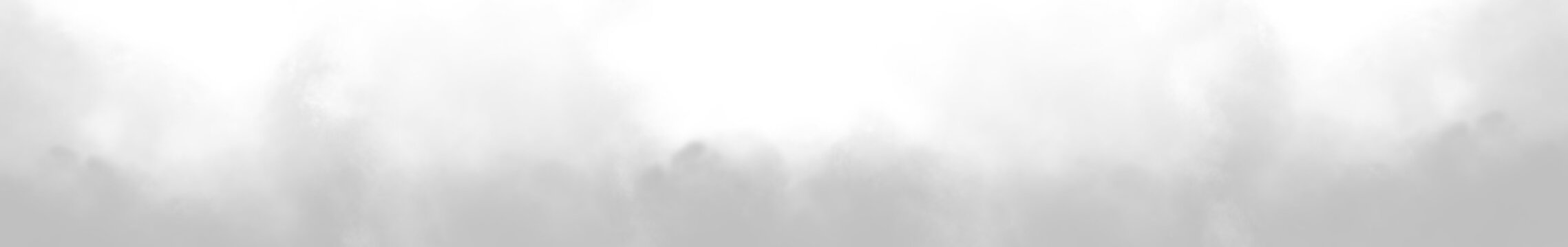 White realistic smoke isolated on transparent background, cinematic smoke texture PNG