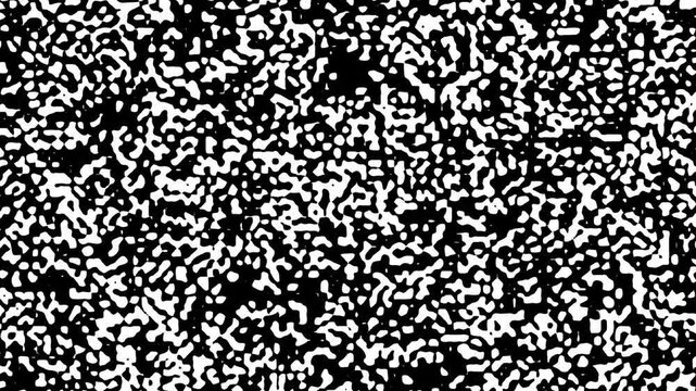  Screen noise overlay background. radio waves static lines and dots. Electromagnetic interferences, analog tv noise and distortion, bad unstable signal glitch interference. 