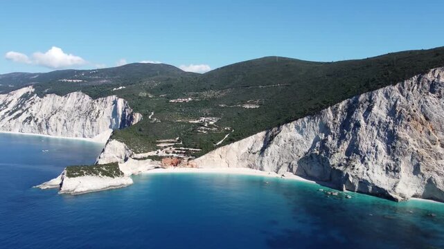 Lefkada. Porto Katsiki. Unbelievable Most Beautiful Beach in Greece
