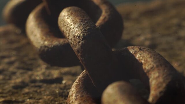 Chain on the ground