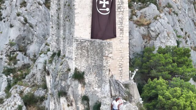 Mirabela fortress and Peovica area in Omis