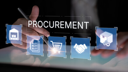 The business procurement process for strategic sourcing. This includes purchasing, supply chain...