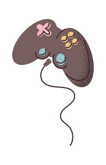 Gamepad streaming icon blogging element