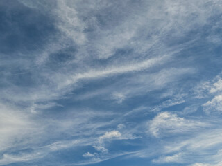 blue sky with clouds