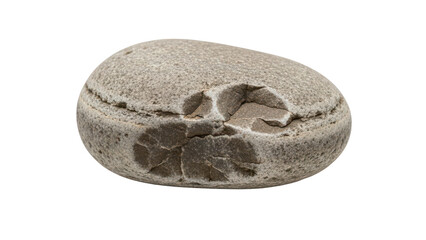 Fototapeta premium Stone isolated on transparent or white background, png