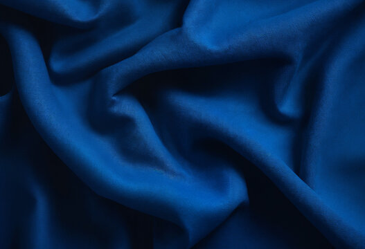 blue silk background