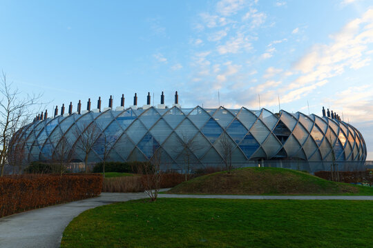 La Courneuve, France-January 18, 2026 : Digital Realty's Paris Digital Park campus features four interconnected data centers in La Courneuve, a district of the French capital.